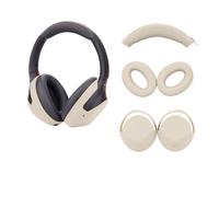Coussinets d'oreille, housses et coussinet arceau pour Sony WH-1000XM3/4 Beige