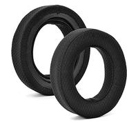 Coussinets d'oreille HS70 Pro en tissu respirant épais de qualité supérieure - Coussinets de rechange defean compatibles avec casque Corsair HS50 Pro HS60 HS70