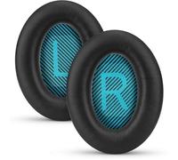 Coussinets d'oreille - INF - QC15/QC25/AE2 - Noir/Bleu - Confort en mousse à mémoire - Isolation de bruit