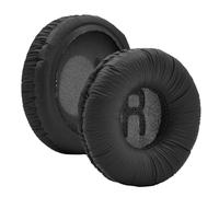 Coussinets d'oreille jixopn en cuir protéiné et mousse à mémoire de forme, compatibles avec les casques JBL JR300T450BT T500BT Tune600 (Noir)
