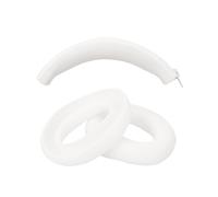 Coussinets D'Oreille + Kit de Faisceau de Tête pour Casque Soundcore Q20I, Étui de Protection en Silicone, Cache-Oreilles, Pièces de Réparation de