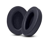 (Coussinets d'oreille noirs) Coussinets d'oreille Brainwavz pour ATH M50X, M50XBT, M40X, M30X, HyperX,