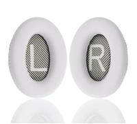 Coussinets d'oreille Oreillettes de Remplacement pour Bose QuietComfort 35, QC35 II Casque Circum-aural Blanc