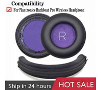 Coussinets d'oreille ou bandeau pour écouteurs Plantronics BackBeat Pro, oreillettes en mousse de remplacement, antibruit, housse de coussin ear pads