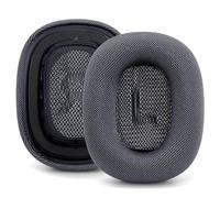 Coussinets d'oreille pour AirPods Max version 2024, coussinets de rechange en tissu en maille avec aimant puissant pour casque supra-auriculaire Apple 2.0 (minuit)