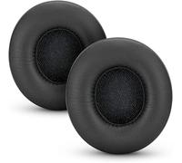 INF Coussinets d'oreille pour Beats Solo 2/3 Coussinets de Rechange en Cuir PU Noir 1 Paire