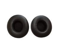 Coussinets d'oreille pour Beats Solo 2/3 Wireless Casque, Oreillette de Remplacement pour Beats Solo 3/2, Cuir Souple (Noir)