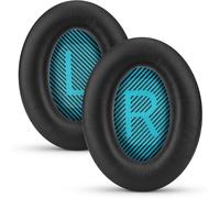 Coussinets pour casque Bose QC15 / QC25 / AE2 - 1 paire Black+Blue