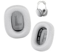 Coussinets d'oreille pour casque AirPods Max - Coussinets de rechange en maille améliorés compatibles avec Apple AirPods Max avec couche de silicone, aimant, mousse à mémoire de forme et isolation