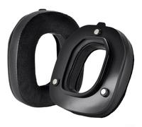 Coussinets d'oreille pour casque Logitech et A50x Gen4 pour Gen5 avec clips en plastique intégrés, aimants puissants, tissu en maille respirante, rembourrage en cuir synthétique pour un son supérieur