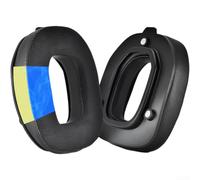 Coussinets d'oreille pour casque Logitech et A50x Gen4 pour Gen5 avec clips en plastique intégrés, aimants puissants, tissu en maille respirante, rembourrage en cuir synthétique pour un son supérieur