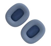 Coussinets d'oreille pour Casque, Mousse à Mémoire de Forme Souple Coussinets de Remplacement en Cuir Oreillettes Cache-Oreilles pour Airpod Casque Rose (Bleu)