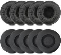 Coussinets d'oreille pour Casque Plantronics 50mm Coussinets de Rechange pour Plantronics Blackwire 3210 3220 3320 C3225 HW261N