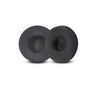 Coussinets d'oreille pour casque Sony WH-CH520 - Tissu en soie glacée (7CM) Black
