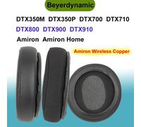 Coussinets d'oreille pour casques Beyerdynamic DTX350M DTX350P DTX700 DTX710 DTX800 DTX900 DTX910 Amiron Home / Wireless Copper Protein Leather