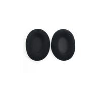 Coussinets d'oreille pour casques HyperX Cloud Core / Stinger / Flight / FlightS / Alpha / Silver / X / Pro / I / II, bandeau en flanelle noire