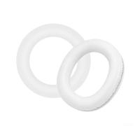 Coussinets d'oreille pour écouteurs Logitech G433 G432 G233 G231 - Housses de rechange confortables en éponge 10 cm (blanc)