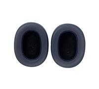 Coussinets d'oreille pour Jabra Elite 85H Casque, Oreillette de Remplacement pour Jabra Elite 85H Casque, Cuir Souple (Bleu)