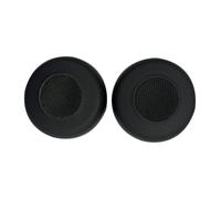 Coussinets d'oreille pour Jabra Evolve 20/20SE/30/30II/40/65/65+ Casque, Oreillette de Remplacement pour Jabra Evolve 65UC 65MS/40UC 40MS/ 30US 30MS 30II/20SE 20UC 20MS Casque, Cuir Souple (Noir)