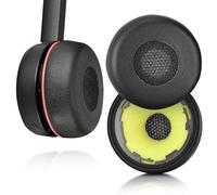 INF Coussinets d'oreille pour Jabra Evolve 75/75+ / 75 UC / 75MS, Meilleure expérience sonore, Doux et Confortable, Ajustement Parfait, Expérience sonore améliorée, Installation Facile