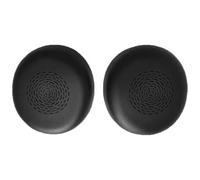 Coussinets d'oreille pour Jabra Evolve2 75 PC Wireless,Cuir Souple (Noir) | Non Compatible avec Evolve 75