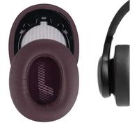 Coussinets d'oreille pour JBL Live 500BT/Live 500 BT Casque, Coussinets avec Cuir Protéiné,Mousse D'isolation Phonique-Rouge