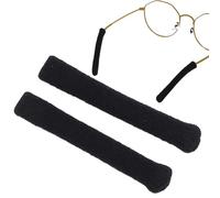 Coussinets d'oreille pour lunettes - Extrémités des branches douces, coussinets élastiques | Coussinets confortables pour branches de lunettes tricotées, embout souple pour lunettes, embout souple