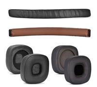 Coussinets d'oreille pour Marshall Major III filaire, Major IV Major3 Major4 sans fil, oreillettes de casque, pièces de réparation de couverture standard earpads brown