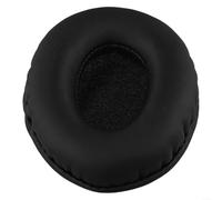Coussinets d'oreille pour oreillettes, améliorant le confort et la durabilité avec coussinets ovales en cuir éponge pour casque augmentant le confort et la durabilité (70 x 90 mm) 1pcs