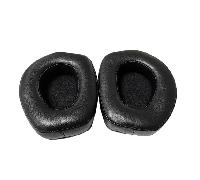 Coussinets d'oreille en Cuir de Mouton pour Sennheiser RS165/HDR175/185/195 Noir 1 Paire