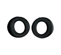 Coussinets d'oreille pour Sony PS4 Gold Wireless Casque, Cuir Souple(Noir)