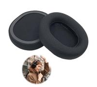 Coussinets d'oreille pour SteelSeries Arctis 1/3/5/Arctis7/7+/7P/7P+/7X/7X+/9/9X/Pro/Prime Remplacement Mousse Coussin avec Mousse d'isolation Phonique Maille Respirante(Noir)
