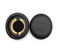 Coussinets d'oreille professionnels en cuir pour casque Evolve2 65 45H confortables coussinets de rechange