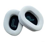 Coussinets d'oreille rafraîchissants, coussinets en gel de rechange pour casque Logitech G522, design doux et respirant pour jeu prolongé (gris)