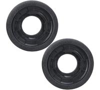 Coussinets d'oreille remplaçables résistants à la transpiration respirants pour casque H36 WH62 WH66 Oreillettes de rechange Isolation du bruit Coussinets avec éponge respirante