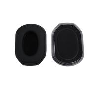 Coussinets D'Oreille Souples pour Casque Walker'S Coussinets D'Oreille de Rechange Faciles à Nettoyer Noir