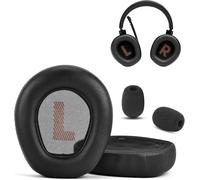 Coussinets d'oreilles compatibles avec Les Casques JBL Quantum 400 Wired Over-Ear Gaming Coussin de Remplacement pour Oreille (Cuir Protéiné/Mousse à Mémoire)
