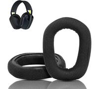 Coussinets d'oreilles Compatibles avec Les écouteurs Logitech G435 G 435 Bluetooth Wireless Gaming Coussin de Remplacement pour Oreille (Tissu Respirant/Mousse de Haute Qualité)