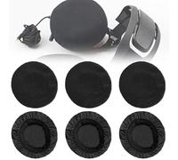 Coussinets d'oreilles pour Casque, 6 Pièces Housses de Protection pour Casque Respirantes Protection Résistantes à la Poussière Réutilisables Protection Casque Audio, pour Écouteurs 9-11 cm