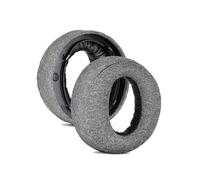 Coussinets d'oreillette compatibles avec le casque Sony PS5 PlayStation Pulse, en tissu gris.