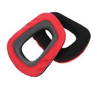 Coussinets D'oreillette de Rechange Rouge pour Casque Audio G930 G430 en Mousse Solide et Tissu Maille Polyester Confortables Meilleure Performance des Basses