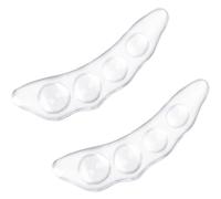 Coussinets d'orteils en gel de silicone pour femme - Bandes autocollantes pour les trajets et les événements sociaux