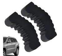 Coussinets en caoutchouc pour supports 2 pièces Protecteur antidérapant | Adaptateur pour béquille d'atelier automobile garage entretien changement pneus remorque support véhicule maison