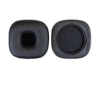 Coussinets en Cuir Coussinets d ' Oreille, Black 1 Pair of Earmuffs | Cache-oreilles en Faux cuir pour casque de jeu 5, coussin de bandeau de remplacement, de haute qualité