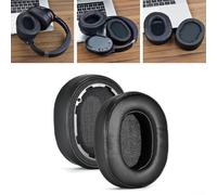 Coussinets en cuir protéiné souple pour Teufel Real Blue-NC (2020) / Real Blue (2020) / Real Pure (2020), fabriqués en polyuréthane durable pour une meilleure isolation du bruit et un confort de port