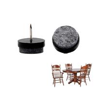 Coussinets en feutre à visser pour pieds de chaise, coussinets en feutre à | Coussinets de meubles Coffres en cèdre, vitrines, bureaux, meubles en bois, tables, commod 20 paquets#A Noir#A
