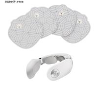 Coussinets En Gel Conducteur Avec Électrode, Patch Hydrogel Pour Massage Pulsé Skg, 4 Pièces