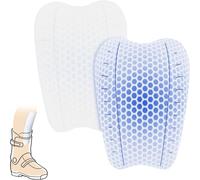 Coussinets en Gel pour Protège-Tibia - Autocollantes Et Réutilisables | Élimine Les Douleurs Aux Tibias dans Les Bottes De Ski Et Snowboard | Protection Légère pour Sports d'hiver, Football, Hockey