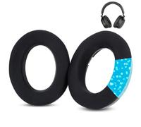 Coussinets en gel rafraîchissant Accentum pour Sennheiser Accentum Plus | Coussinets d'oreille en mousse à mémoire de forme avec isolation phonique haute densité Noir