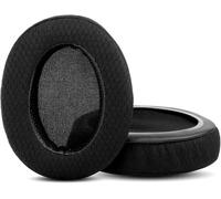 Coussinets en mousse à mémoire de forme compatibles avec les casques HyperX Cloud 2/Alpha/Turtle Beach Stealth 400 600/ATH M50X M40X (coussinets en tissu)